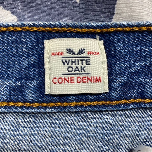 Levi’s 501 White Oak Cone Button-fly Denim Jean Shorts Size 27 - Picture 10 of 11